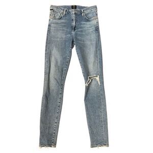 Citizens of Humanity Rocket Mid Rise Skinny Jeans Light Wash Size 28